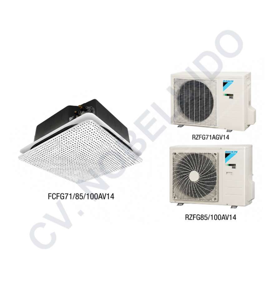 SkyAir Inverter R-32 – Tipe Cassette Kiriu - Image 3